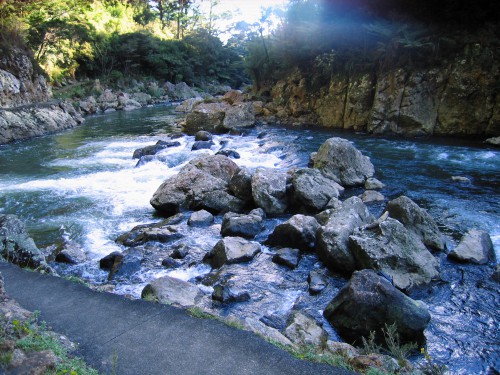 Karangahake Gorge River